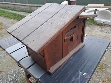 cassetta per la posta in legno