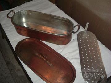 PESCIAROLA in rame inizio 1900