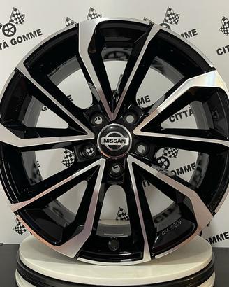 CERCHI IN LEGA NISSAN JUKE QASHQAI X-TRAIL LEAF 18