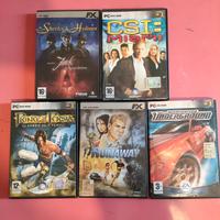 Lotto videogiochi Pc