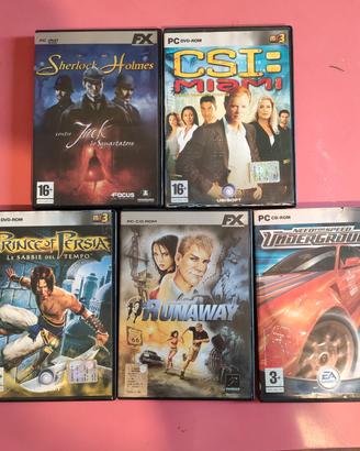 Lotto videogiochi Pc