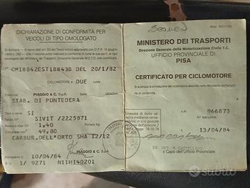 piaggio si 