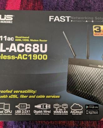 Modem Router ASUS DSL-AC68U