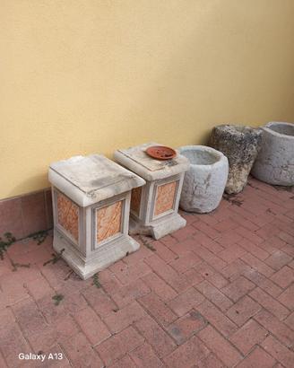 basi in marmo 