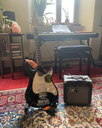 chitarra peavey raptor plus + amplificatore