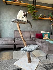 Tiragraffi per gatti in legno