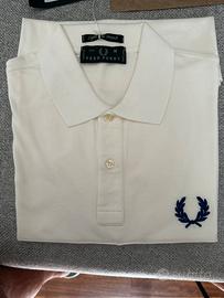 Fred Perry polo uomo maxi logo tg M, oggetto nuovo