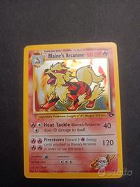 Blaine’s Arcanine 1/132 HOLO + SWIRL - Gym Chall.