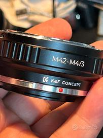 Adattatore M42 M4/3