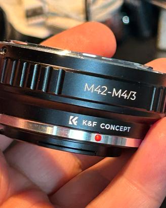 Adattatore M42 M4/3