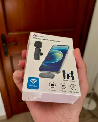 Wireless mic Microfono bluetooth