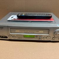 VIDEOREGISTRATORE VHS SHARP 6TEST.STEREO VC MH77