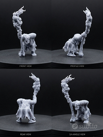Miniatura Savage Orc Female Shaman 28 mm Warhammer