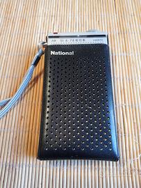 radio vintage am national r166