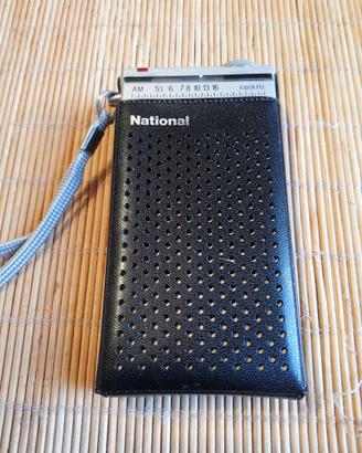 radio vintage am national r166