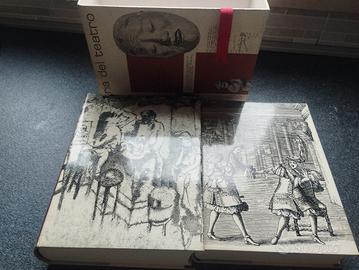 2 volumi storia del teatro 