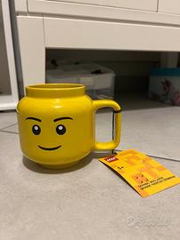 Lego Tazza grande in ceramica con volto di bambino
