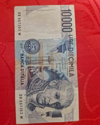 banconota da 10000lire Volta 