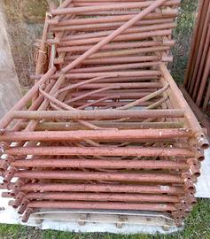 MEZZI TELAI PER PONTEGGI