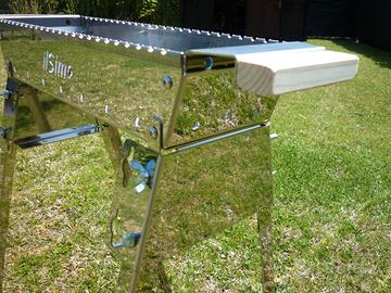 VASCA ARROSTICINI IN ACCIAIO INOX AM50 - ilSimo