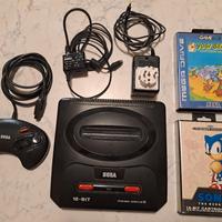 SEGA MEGA DRIVE 2 + 2 GIOCHI