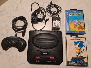 SEGA MEGA DRIVE 2 + 2 GIOCHI