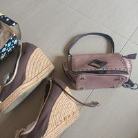 set borsa e scarpe misura 40 