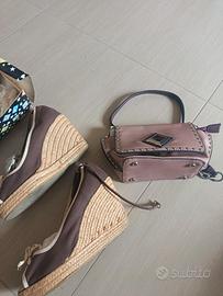 set borsa e scarpe misura 40 