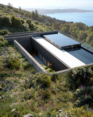 Sud sardegna villa con vista panoramica