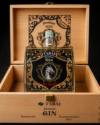 TABAI Premium Gin Platinum Edition 2021 Red Pepper