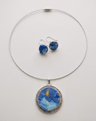Parure artigianale 2 pezzi 