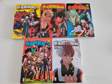 My Hero Academia - manga 1-5