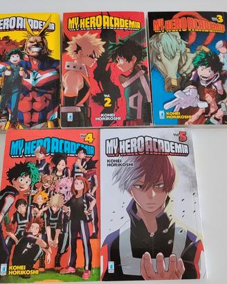 My Hero Academia - manga 1-5