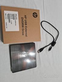 Lettore HP dvd esterno modello GP70N nero