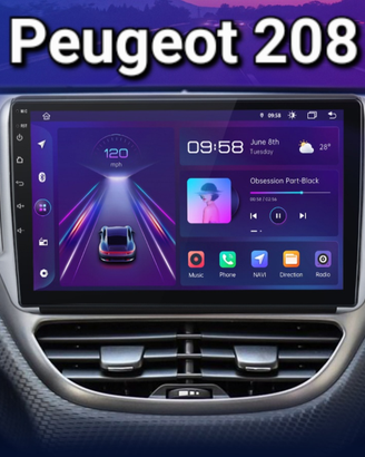 Peugeot 208 / 2008 autoradio android 12