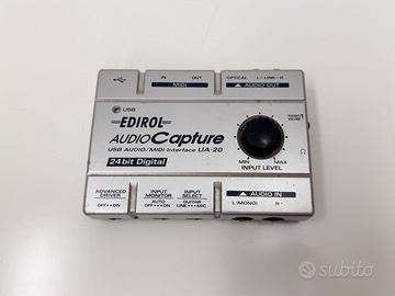 Scheda audio EDIROL-AUDIO Capture USB AUDIO/MIDI
