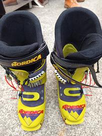 scarponi sci alpinismo Nordica misura 37/38