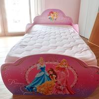 Lettino Principesse Disney + Materasso - Cameretta