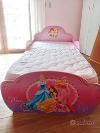Lettino Principesse Disney + Materasso - Cameretta