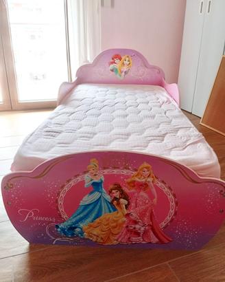 Lettino Principesse Disney + Materasso - Cameretta