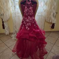 Abito cerimonia Impero couture