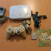 Sony PS One Schp 102 Console + Controller + Game