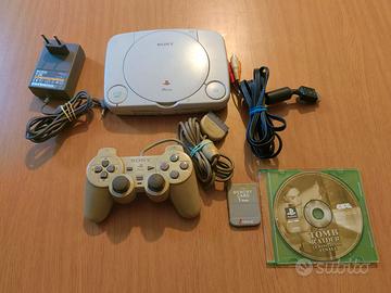 Sony PS One Schp 102 Console + Controller + Game