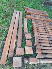 balaustra in legno 