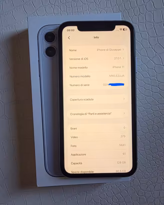 iPhone 11 Viola 128gb