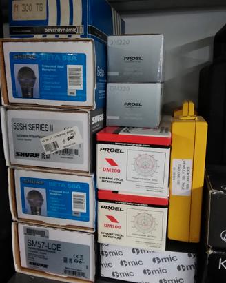 Microfoni ed accessori per il PA