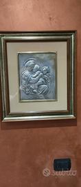 Madonna della Seggiola Raffaello argento 925