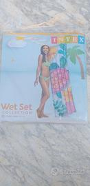 SET 2 MATERASSINI WET SET CON POMPA DI GONFIAGGIO