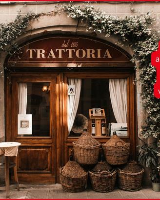 Vendita a riscatto osteria con 100 anni di storia