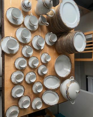 Servizio da dodici in porcellana Bareuther Bavaria